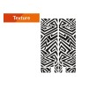 Kit protection adhésive pour protection de fourche vélo ALGIS Texture - noir