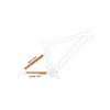 Kit protection adhésive pour protection de chaîne ALGIS Gloss - transparent
