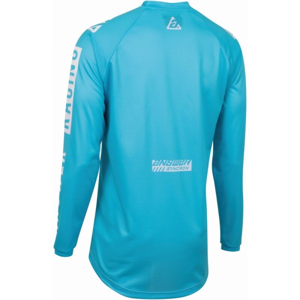 Maillot ANSWER A22 Syncron Merge - astana/blanc