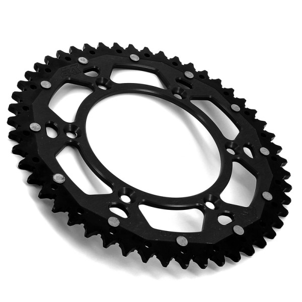 Couronne ART Dual-components aluminium/acier Ultra-Light anti-boue 808 - 520