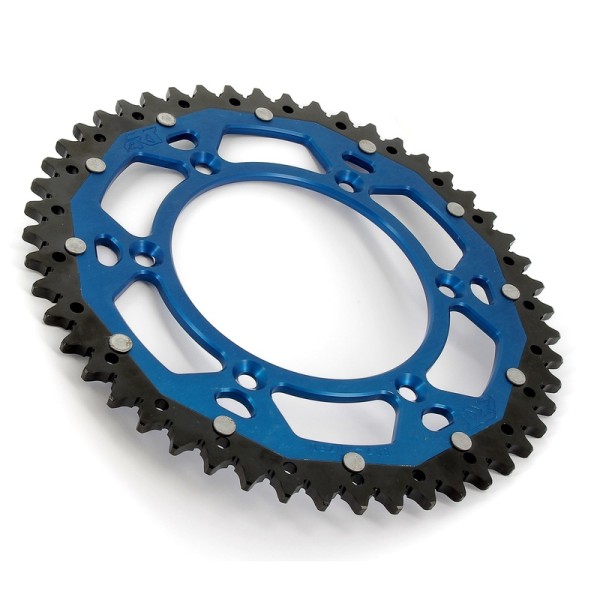 Couronne ART Dual-components aluminium/acier Ultra-Light anti-boue TM - 520