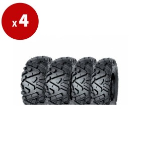 Train de pneus utilitaires ART TOP DOG (2 x 26x8-14 + 2 x 26x10-14) x4