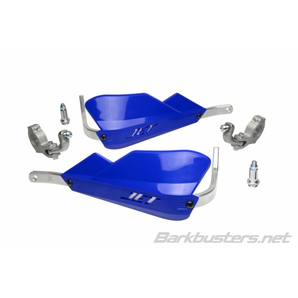 Kit protège-mains BARKBUSTERS Jet montage 2 points guidon Ø28,6mm bleu