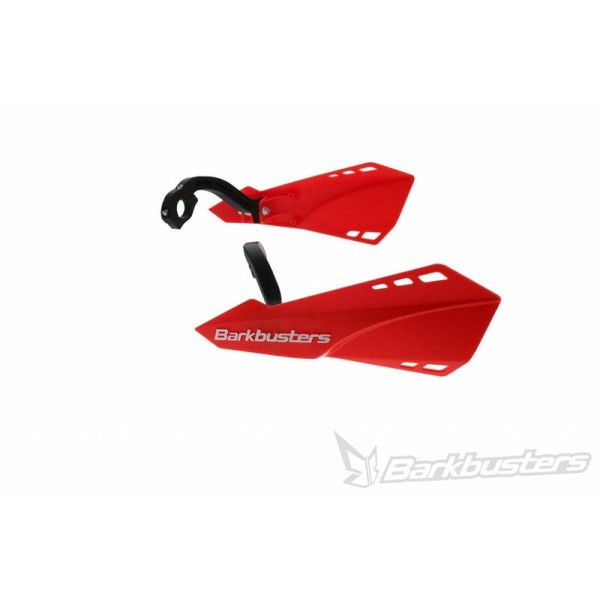 Kit de protège-mains pour vélo BARKBUSTERS rouge