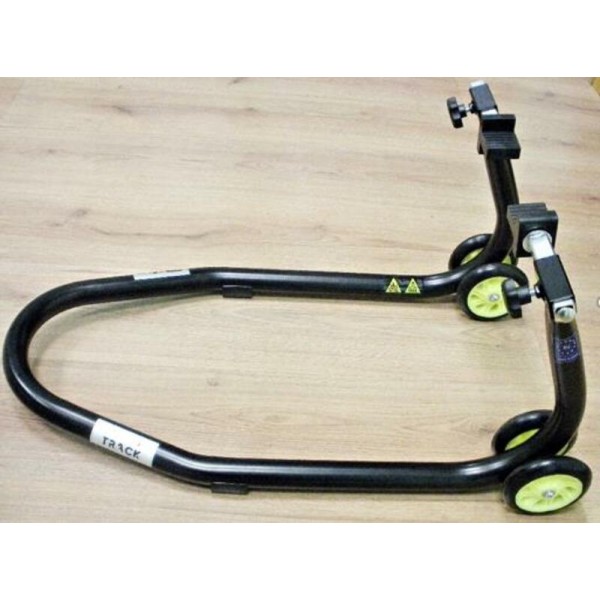 Béquille avant BIHR Home Track supports en ''T'' radial noir mat
