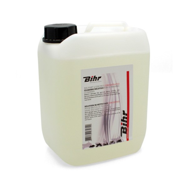 Solution de nettoyage concentrée sans solvant/COV - bacs à ultrason BIHR - 5L