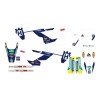 Kit déco BLACKBIRD Replica Factory Team pour Husqvarna