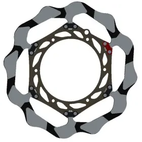 Disque de frein BRAKING Wave semi-flottant - BY4132E