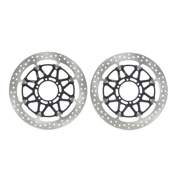 Disques de frein BREMBO UPGRADE T-Drive rond flottant - la paire