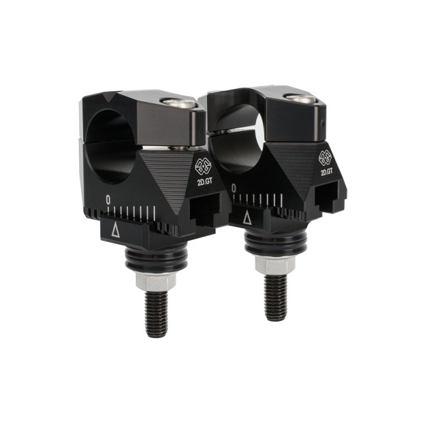 Pontets de guidon GILLES TOOLING 2DGT réglables noir Kawasaki Z800
