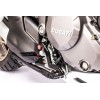 Kit commandes GILLES TOOLING sélecteur + pédale de frein titane Ducati Multistrada 1260
