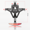 Support de plaque HIGHSIDER Akron-RS Pro - Kawasaki Z125/Ninja 125