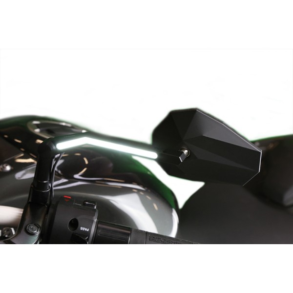 Rétroviseur HIGHSIDER Stealth-X3 avec feu de position LED