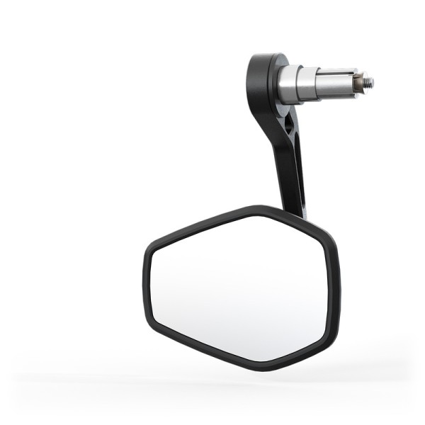 Rétroviseur embout de guidon HIGHSIDER pro Esagano-RS EVO - noir/noir