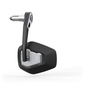 Rétroviseur embout de guidon HIGHSIDER pro Esagano-RS EVO - noir/argent