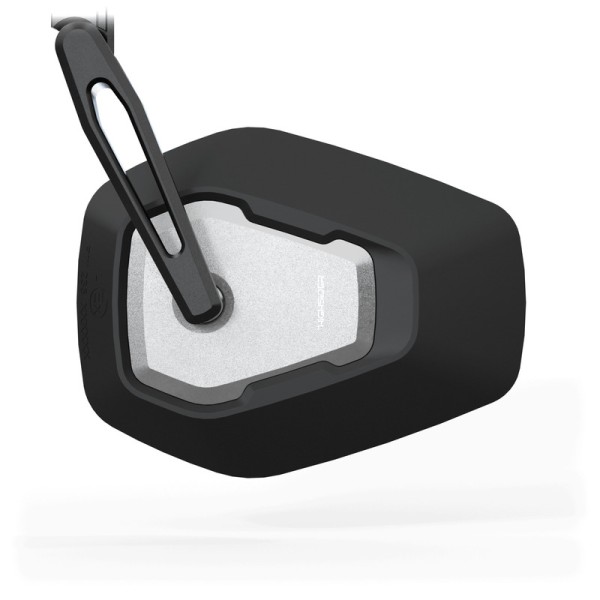 Rétroviseur embout de guidon HIGHSIDER pro Esagano-RS court - noir/argent