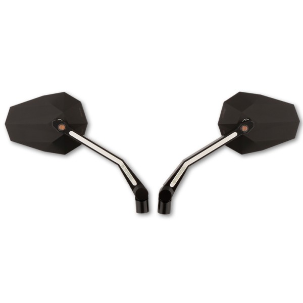 Rétroviseur HIGHSIDER Stealth-X4 (clignotant et feu de position LED)