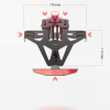 Support de plaque HIGHSIDER pro Akron-RS Pro