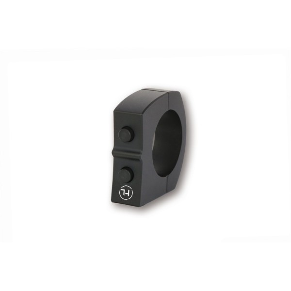 HIGHSIDER aluminium taillé masse bouton switch noir for 7-8 inch for 1 inch guid