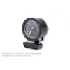 PATTE MONTAGE COMPTEURS VELONA + BOITIER INDICATEUR TÉMOIN COULEUR NOIR