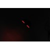 Feu arrière LED HIGHSIDER Flight, noir, verre rouge