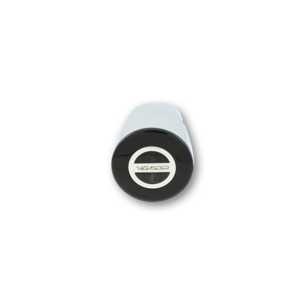 Feu arrière LED HIGHSIDER Rocket Classic chromé