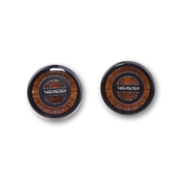 PAIRE DE CLIGNOTANTS HIGHSIDER LED TURN SIGNAL ROCKET