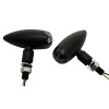 Indicateurs LED HIGHSIDER Micro-Bullet, noir et blanc