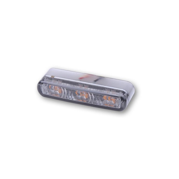 Feu arrière/clignotant HIGHSIDER smart Shorty 2 Pro Module 3en1 homologué - verre fumé - la paire