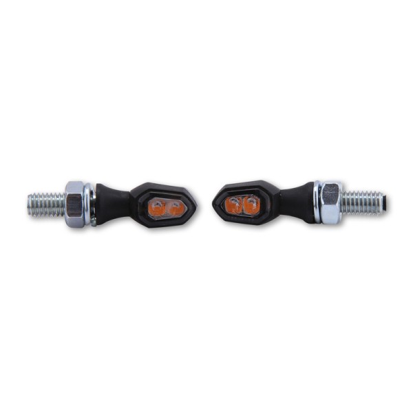 Clignotant LED HIGHSIDER smart Crumb homologué - verre fumé - la paire