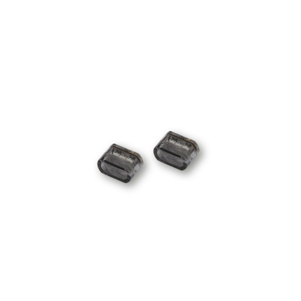 Clignotant LED HIGHSIDER smart Module 2 homologué - verre fumé - la paire