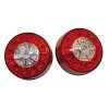 Feu arrière/clignotant LED pour quad HIGHSIDER smart 3en1 homologué - verre rouge - la paire
