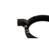 Bague de support de phare HIGHSIDER pro Frame-R2 - 5 3/4 pouces - CNC - fixation inférieure - noir
