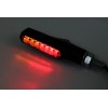 Feu arrière/clignotant LED HIGHSIDER smart Shorty Fin 3en1 homologué - verre fumé - la paire