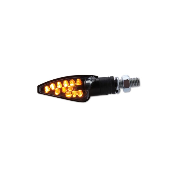 Clignotant LED HIGHSIDER smart Toledo homologué - verre fumé - la paire