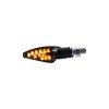 Clignotant LED HIGHSIDER smart Toledo homologué - verre fumé - la paire