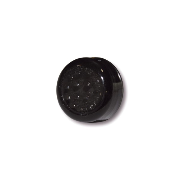 Clignotant LED HIGHSIDER smart Micro Disc homologué - verre fumé - la paire