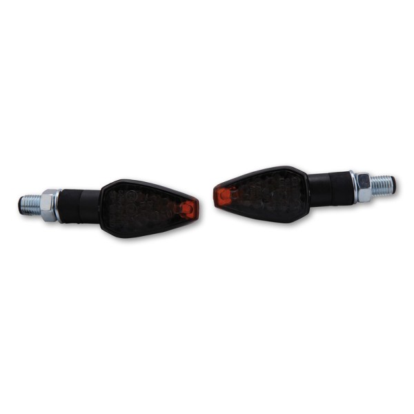 Clignotant LED HIGHSIDER smart Peak homologué - verre fumé - la paire