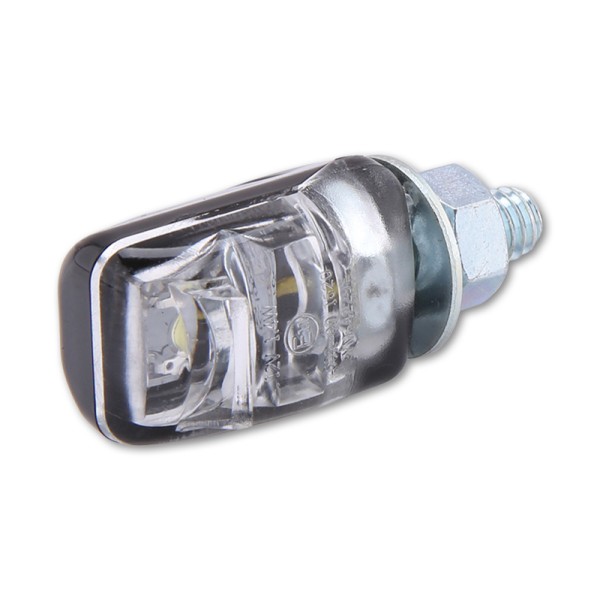 Éclairage de plaque LED HIGHSIDER smart Picco - noir - la paire