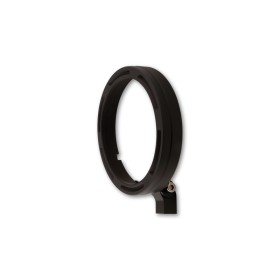 Bague de support de phare HIGHSIDER pro Frame-R1 - 7 pouces - CNC - fixation inférieure - noir