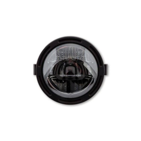 Feu avant LED HIGHSIDER pro Frame-R2 Type 10 - 5 3/4 pouces - fixation latérale - noir