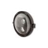 Feu avant LED HIGHSIDER pro Frame-R1 Type 8 - 7 pouces - réflecteur fumé - fixation latérale - noir