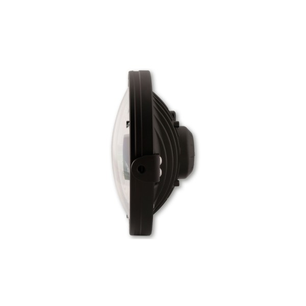 Feu avant LED HIGHSIDER pro Frame-R1 Type 3 - 7 pouces - fixation latérale - noir