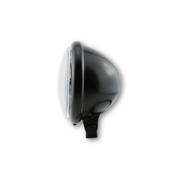 Feu avant LED HIGHSIDER pro Bates Style Type 5 - 5 3/4 pouces - fixation inférieure - noir