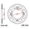 Kit chaîne JT/JT 420HDR 11/50 - couronne standard