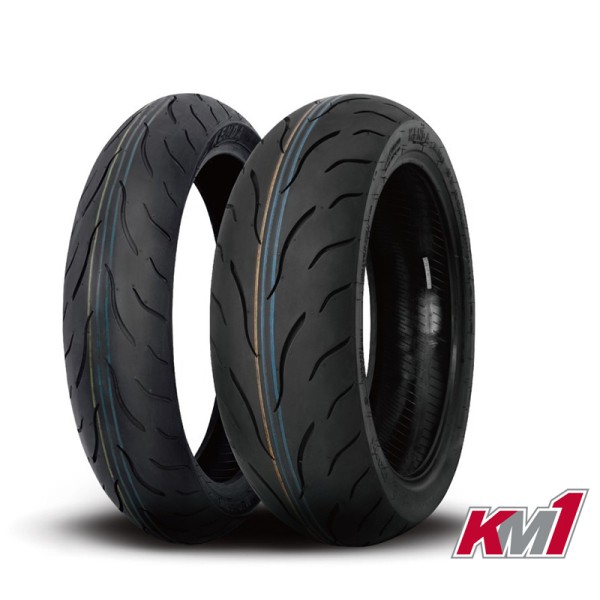 Train de pneus KENDA KM1 (120/70 ZR 17+190/50 ZR 17)