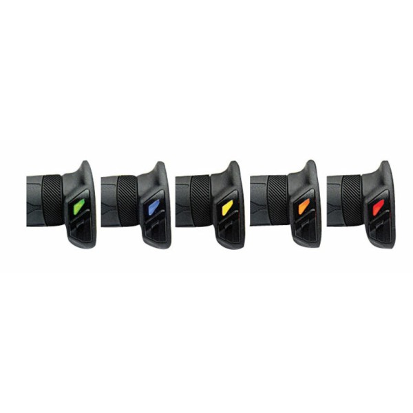 Poignées chauffantes KOSO HG-13 switch integré 120mm