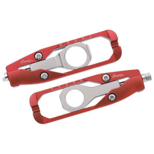 Tendeur de chaine LIGHTECH rouge Yamaha R6