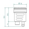 Bocal LIGHTECH 16cm³ - Noir