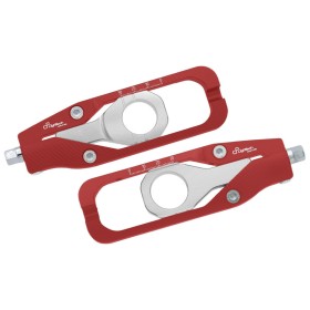 Tendeur de chaine LIGHTECH rouge Kawasaki ZX10R - TEKA002ROS